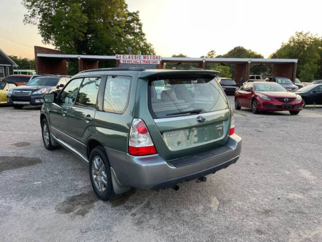 2007 Subaru Forester for sale at A1 Classic Motor Inc in Fuquay Varina, NC