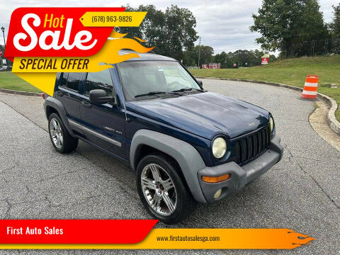 2002 Jeep Liberty for sale at First Auto Sales in Winder GA