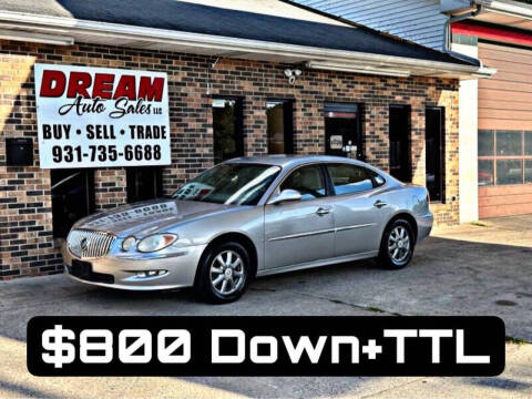 2008 Buick LaCrosse for sale at Dream Auto Sales LLC in Shelbyville TN