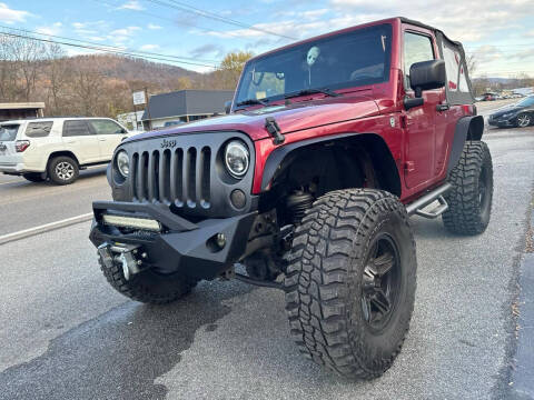 2012 Jeep Wrangler for sale at David Bales Automotive Inc. in La Follette TN