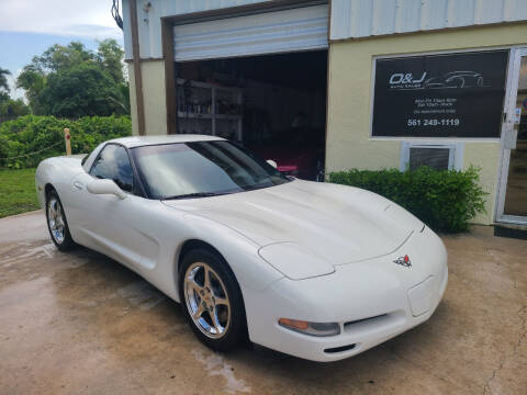 2001 Chevrolet Corvette for sale at O & J Auto Sales in Royal Palm Beach FL