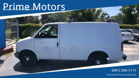 2003 Chevrolet Astro Cargo for sale at Prime Motors in Sarasota FL