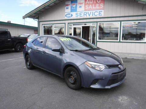 2016 Toyota Corolla for sale at 777 Auto Sales and Service in Tacoma WA