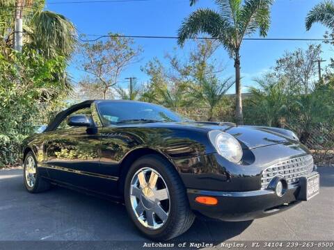 2002 Ford Thunderbird for sale at Autohaus of Naples in Naples FL