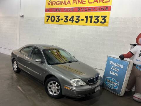 2002 Mercury Sable for sale at Virginia Fine Cars in Chantilly VA