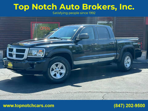 2009 Dodge Dakota for sale at Top Notch Auto Brokers, Inc. in McHenry IL