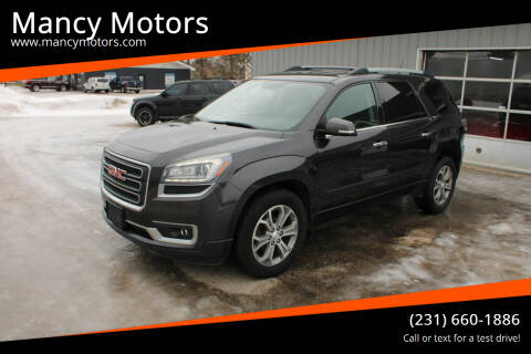 2015 GMC Acadia for sale at Mancy Motors in Mancelona MI