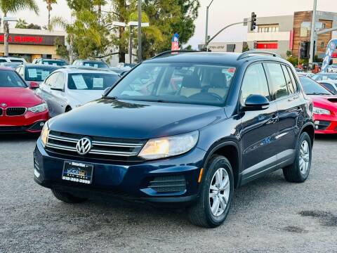 2016 Volkswagen Tiguan for sale at MotorMax in San Diego CA
