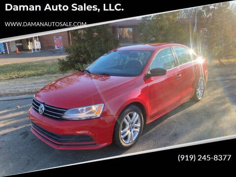 2015 Volkswagen Jetta for sale at Daman Auto Sales, LLC. in Efland NC