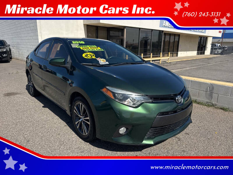 2016 Toyota Corolla LE Premium