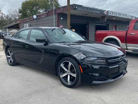 2017 Dodge Charger for sale at Texas Luxury Auto in Houston TX