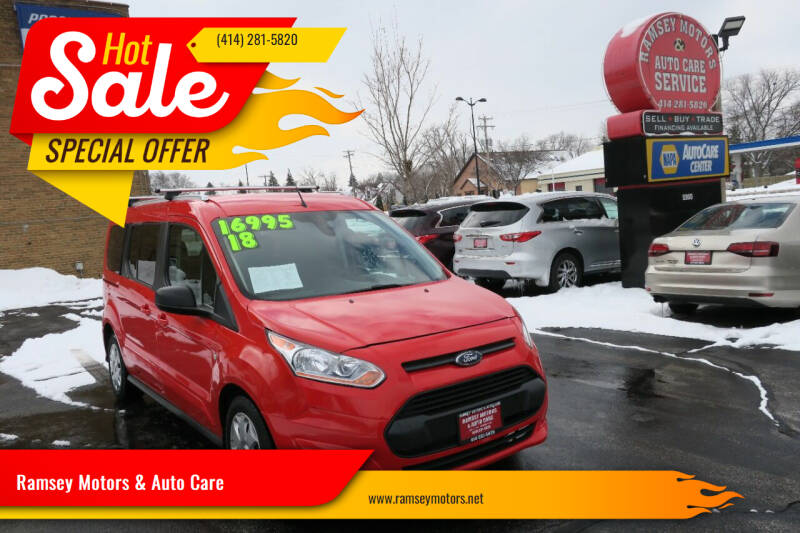 2018 Ford Transit Connect for sale at Ramsey Motors & Auto Care in Milwaukee WI