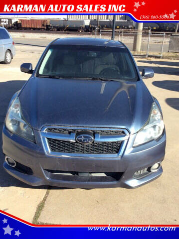 2014 Subaru Legacy for sale at KARMAN AUTO SALES INC in Wichita KS