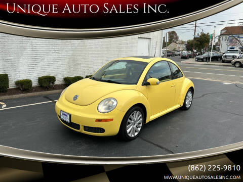 2008 Volkswagen New Beetle for sale at Unique Auto Sales Inc. in Clifton NJ