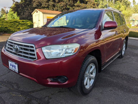 2008 Toyota Highlander for sale at Bates Car Company in Salem OR