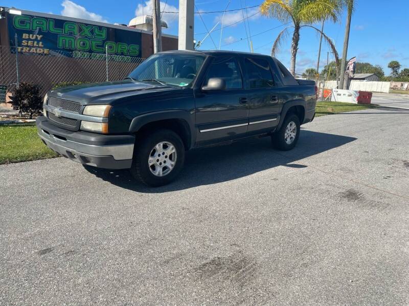 2004 Chevrolet Avalanche for sale at Galaxy Motors Inc in Melbourne FL