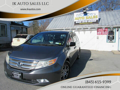 2011 Honda Odyssey for sale at IK AUTO SALES LLC in Goshen NY