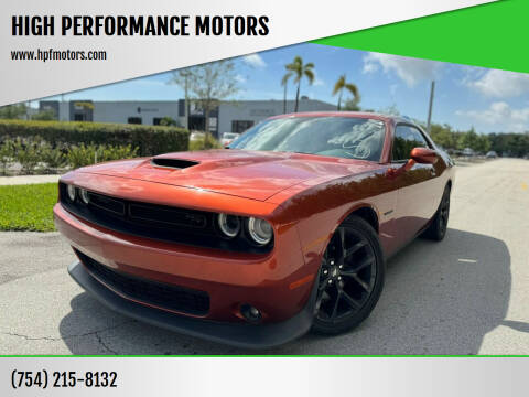 2020 Dodge Challenger for sale at HIGH PERFORMANCE MOTORS in Hollywood FL