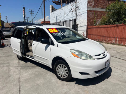 2006 Toyota Sienna for sale at The Lot Auto Sales in Long Beach CA