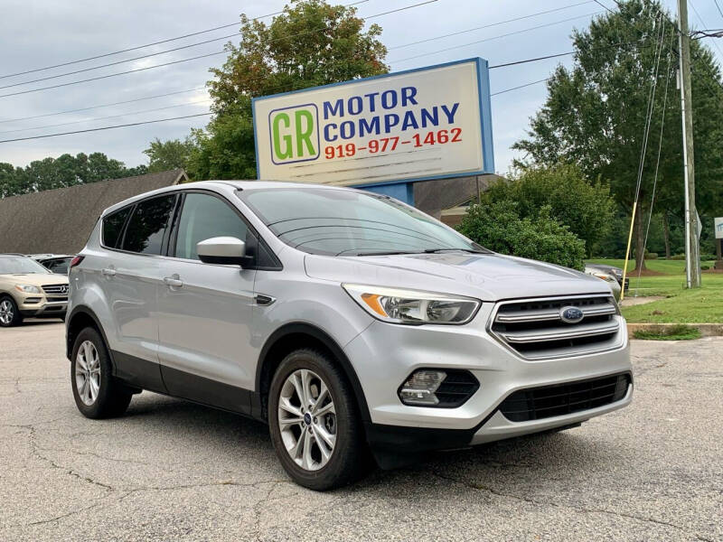 2017 Ford Escape for sale at GR Motor Company in Garner NC