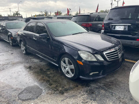 2010 Mercedes-Benz E-Class for sale at America Auto Wholesale Inc in Miami FL