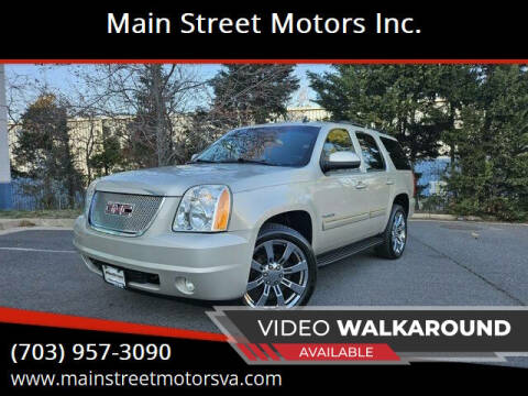 2013 GMC Yukon for sale at Main Street Motors Inc. in Chantilly VA