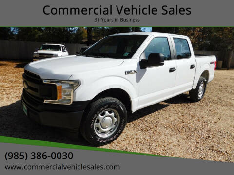 2018 Ford F-150 for sale at Commercial Vehicle Sales in Ponchatoula LA