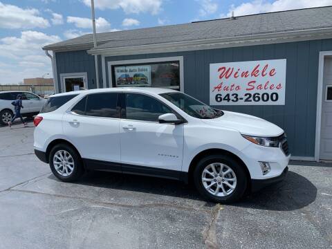 2018 Chevrolet Equinox for sale at Winkle Auto Sales LLC in Anderson IN