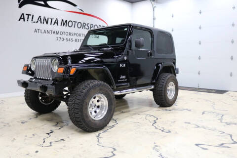 2006 Jeep Wrangler for sale at Atlanta Motorsports in Roswell GA