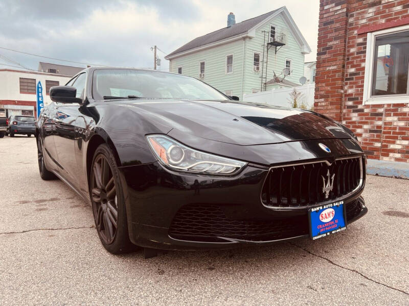 2015 Maserati Ghibli for sale at Sam's Auto Sales in Cranston RI