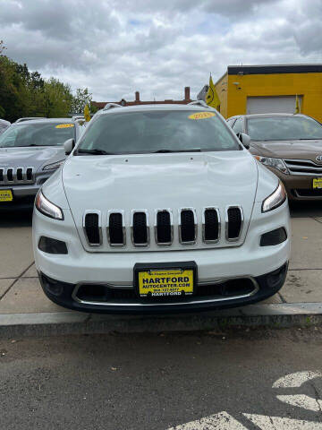 2015 Jeep Cherokee for sale at Hartford Auto Center in Hartford CT