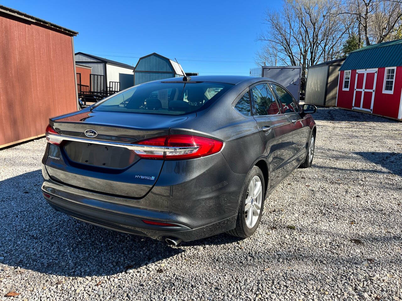 2018 Ford Fusion Hybrid for sale at Williams Family Motors in Buffalo, MO