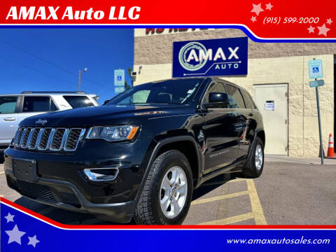 2017 Jeep Grand Cherokee for sale at AMAX Auto LLC in El Paso TX