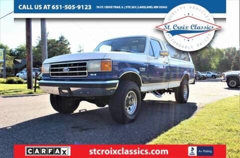 1990 Ford F-250 for sale at St. Croix Classics in Lakeland MN