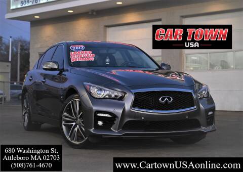 2017 Infiniti Q50 for sale at Car Town USA in Attleboro MA