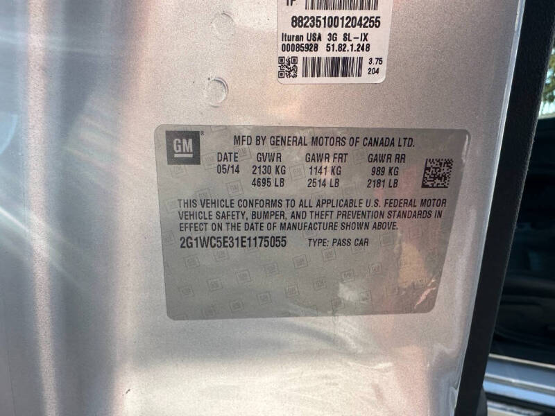 2014 Chevrolet Impala Limited LTZ Fleet