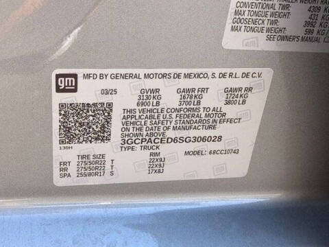 2025 Chevrolet Silverado 1500