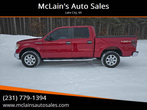 2014 Ford F-150 for sale at McLain's Auto Sales in Lake City MI
