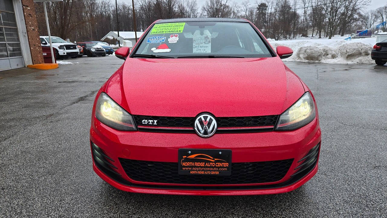 2015 Volkswagen Golf GTI for sale at North Ridge Auto Center LLC in Madison, OH