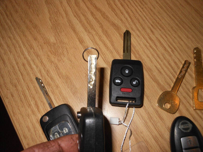 Keys cut, Keys Programmed