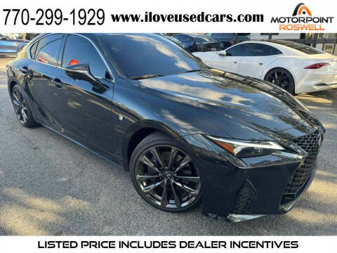 2023 Lexus IS 350 for sale at Motorpoint Roswell in Roswell GA
