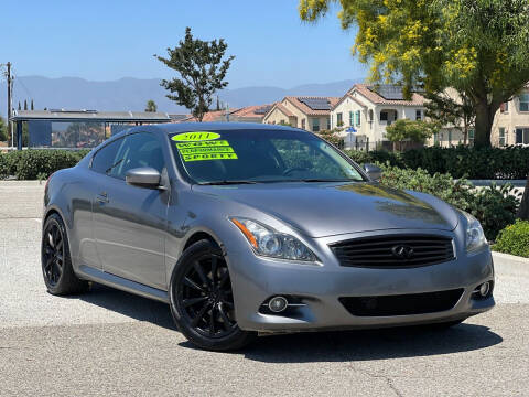 2011 Infiniti G37 Coupe for sale at Esquivel Auto Depot in Rialto CA