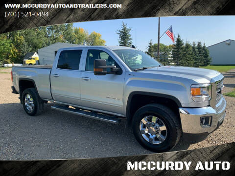 2015 GMC Sierra 2500HD for sale at MCCURDY AUTO in Cavalier ND