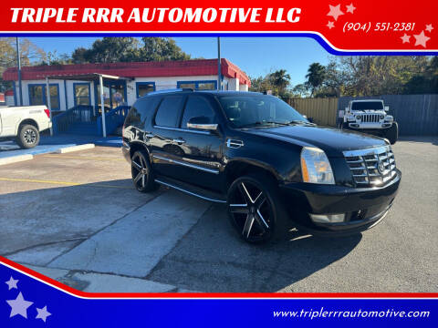 2007 Cadillac Escalade for sale at TRIPLE RRR AUTOMOTIVE LLC in Jacksonville FL