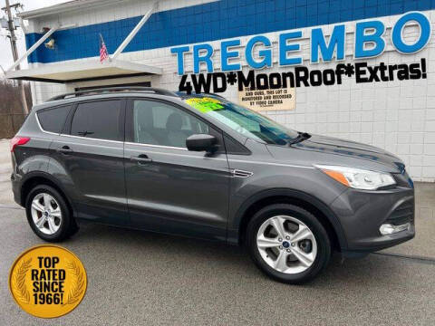 2016 Ford Escape for sale at TREGEMBO MOTORS in Bentleyville PA