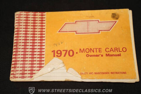 1970 Chevrolet Monte Carlo