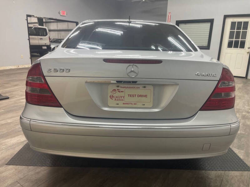 2006 Mercedes-Benz E-Class E 500 4MATIC