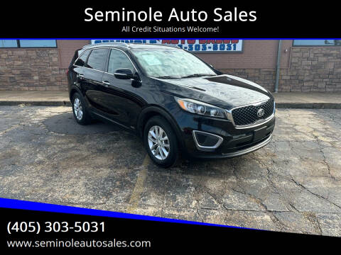 2016 Kia Sorento for sale at Seminole Auto Sales in Seminole OK