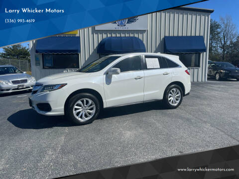 2017 Acura RDX for sale at Larry Whicker Motors in Kernersville NC
