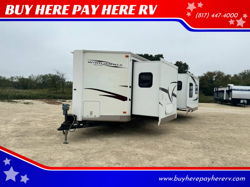 2010 Rockwood Windjammer 3001W for sale at BUY HERE PAY HERE RV in Burleson TX